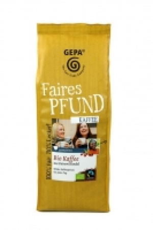 Faires Pfund Bio Kaffee gemahlen 7.99 €
