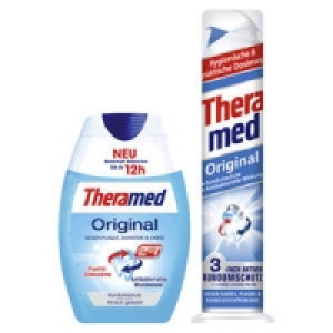 Theramed Zahncreme, Spender oder Liquid 0.99 €