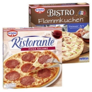 Dr. Oetker Pizza Ristorante Salame oder Bistro Flammkuchen Elsässer Ar 1.99 €