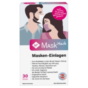 Aldi Süd  Mask Have Masken-Einlagen