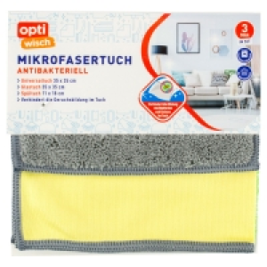 Aldi Süd  opti wisch Antibakterielle MikrofasertuÌˆcher