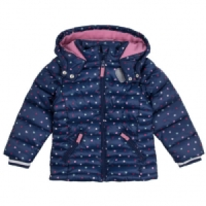 MANGUUN Steppjacke, Kapuze, Fleecefutter, Reflektoren, für Mädchen 34.99 €