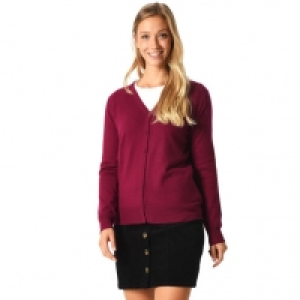 Adagio Seide-Cashmere-Strickjacke Lyon, Knopfleiste, Rippbündchen, f 39.99 €