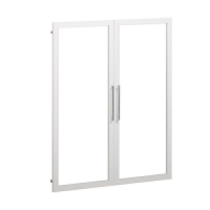 Glas-Rahmentüren - weiß Lack 109.00 €