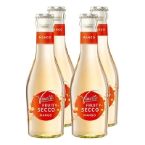 Vinetti Fruitysecco Mango weinhaltiger Cocktail 6,9 % vol 200 ml, 4er  2.08 €