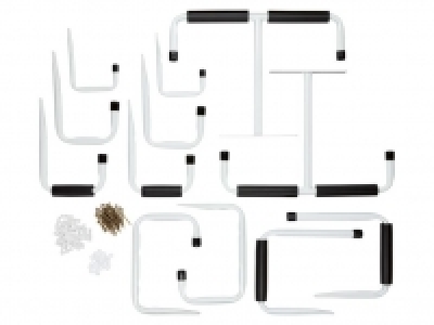 Lidl  PARKSIDE® Hakenset, 12-teilig, mit Montagematerial