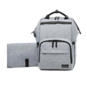 Rossmann Osann Wickelrucksack BackPack, Grey Melange