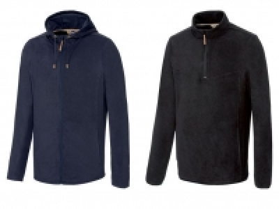 Lidl  CRIVIT® Fleece Herren, mit Kinnschutz, Stehkragen