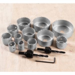 Karbonstahl-Lochsägen-Set 15tlg. 9.99 €
