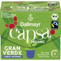 Rossmann Dallmayr Bio capsa Gran Verde Lungo Intenso Kaffeekapseln