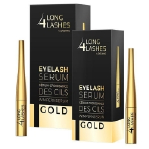 Rossmann Long4lashes Wimpernserum Gold Doppelset