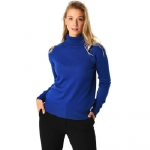 Karstadt  Adagio Seide-Cashmere-Rollkragenpullover Florenz, uni, für Damen