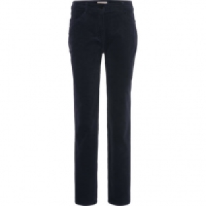 Adagio Cordhose Otti, 1/1 Länge, 5-Pocket-Form, uni, für Damen
