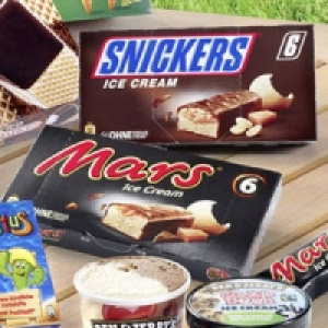 Ice Cream Mars oder Snickers 1.99 €