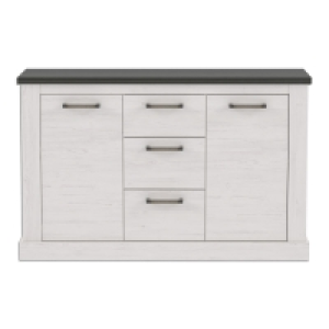 Kommode - Pinie weiß - Touchwood - 141 cm 219.00 €