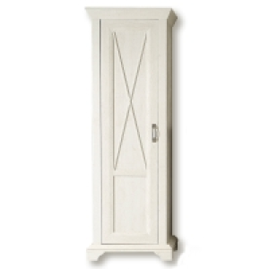 Roller  Garderobenschrank - Pinie weiß - 73 cm breit