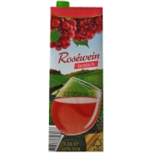 Italienischer Roséwein lieblich 10,0 % vol 1,5 Liter 1.69 €