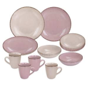 Tafelservice - hellrosa-rosa - 16-teilig 39.00 €