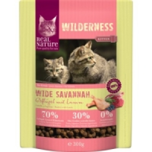 REAL NATURE WILDERNESS Wide Savannah Kitten Geflügel, Lamm & Wildschwe 2.99 €