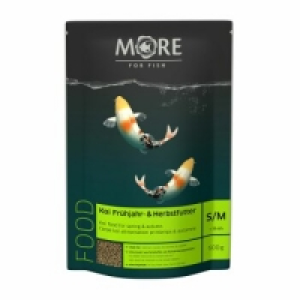 MORE FOR FISH Koi Frühjahr-/Herbstfutter 2 mm (S/M) 0,5 kg 12.99 €