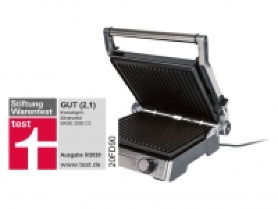 Lidl  SILVERCREST® Kontaktgrill, 2000 Watt, 3 Funktionen, mit Edelstahlgehäu