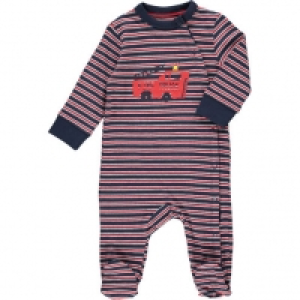 MANGUUN Schlaf-Overall, Feuerwehr-Print, Ringel, für Baby Jungen 7.99 €