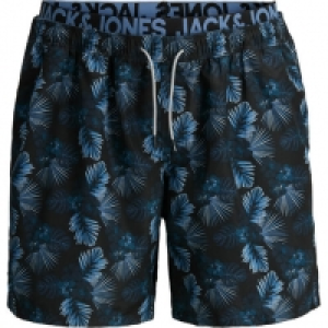 Jack & Jones Schwimmbermudas, Hawaii, Markenbund, Tunnelzug, für Herre