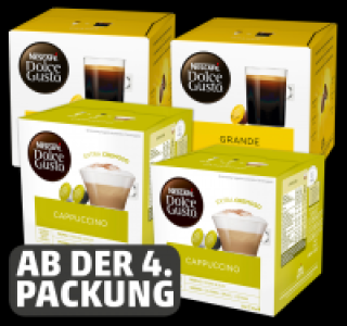 Penny  Preis ab 4 Packungen NESCAFÉ Dolce Gusto