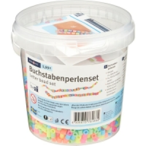 Ideenwelt Buchstabenperlenset