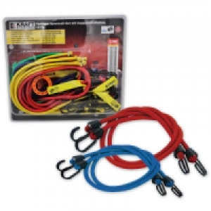 Farbiges Spannseil-Set mit Spiralhaken 12tlg. 7.99 €