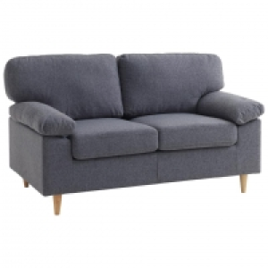 Sofa GEDVED (2-Sitzer, dunkelgrau) 250.00 €