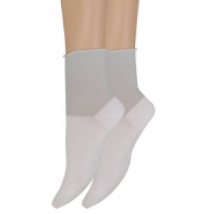 S.Oliver Socken, 2er-Pack, Glitzer, Rollsaum, für Damen