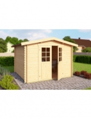 Gartenhaus »Australien«, BxT: 333 x 332 cm, Satteldach
