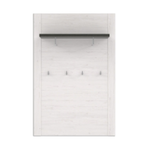 Garderobenpaneel - Pinie weiß - 100 cm breit 105.00 €