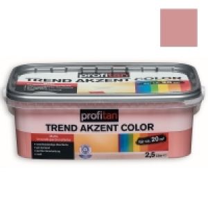 Roller  profitan Wandfarbe Trend Akzent Color - cupcake matt - 2,5 Liter