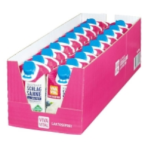 Viva Vital Laktosefreie H-Schlagsahne 30% Fett 200 g, 18er Pack 12.99 €