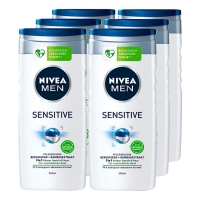Netto  NIVEA MEN Sensitive Pflegedusche 250 ml, 6er Pack