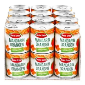 Beste Ernte Mandarin-Orangen leicht gezuckert 175 g, 24er Pack 20.49 €