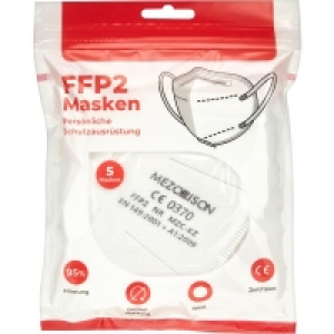 FFP2 Schutzmasken, einzeln verpackt