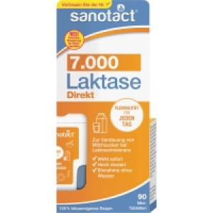 Sanotact® Laktase 7.000 Direkt Mini-Tabletten