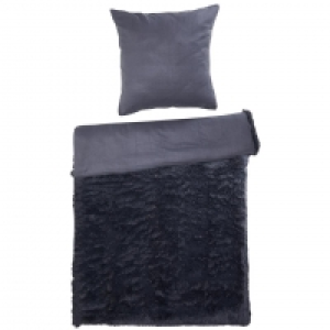 Langhaar-Flausch-Bettwäsche LIS (135x200, grau) 20.00 €