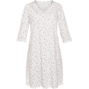 Karstadt  Desirée Nachthemd Ramona, 3/4-Arm, Blumenmuster, für Damen