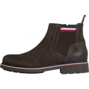 Karstadt  Tommy Hilfiger Chelsea Boots, Branding, klassisch, für Herren