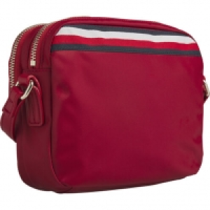 Tommy Hilfiger Umhängetasche POPPY CROSSOVER CORP, Streifen, Emblem,