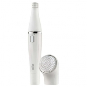 Braun Gesichtsepilierer und Reinigungsbürste FaceSpa 810