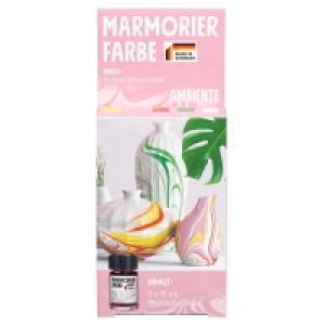 Aldi Süd  Marmorier-Farben-Set