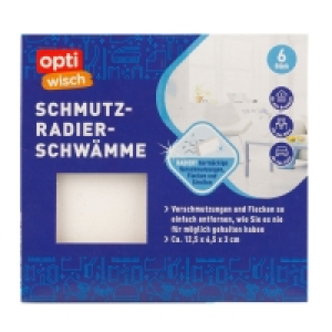 Aldi Süd  optiwisch Schmutz-Radier-Schwämme