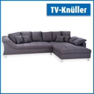 Ecksofa - anthrazit - Recamiere rechts 699.00 €
