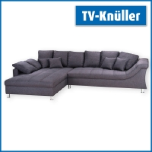 Ecksofa - anthrazit - Recamiere links 699.00 €