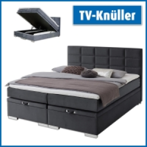 Boxspringbett - grau - H3 - 180x200 cm 899.00 €
